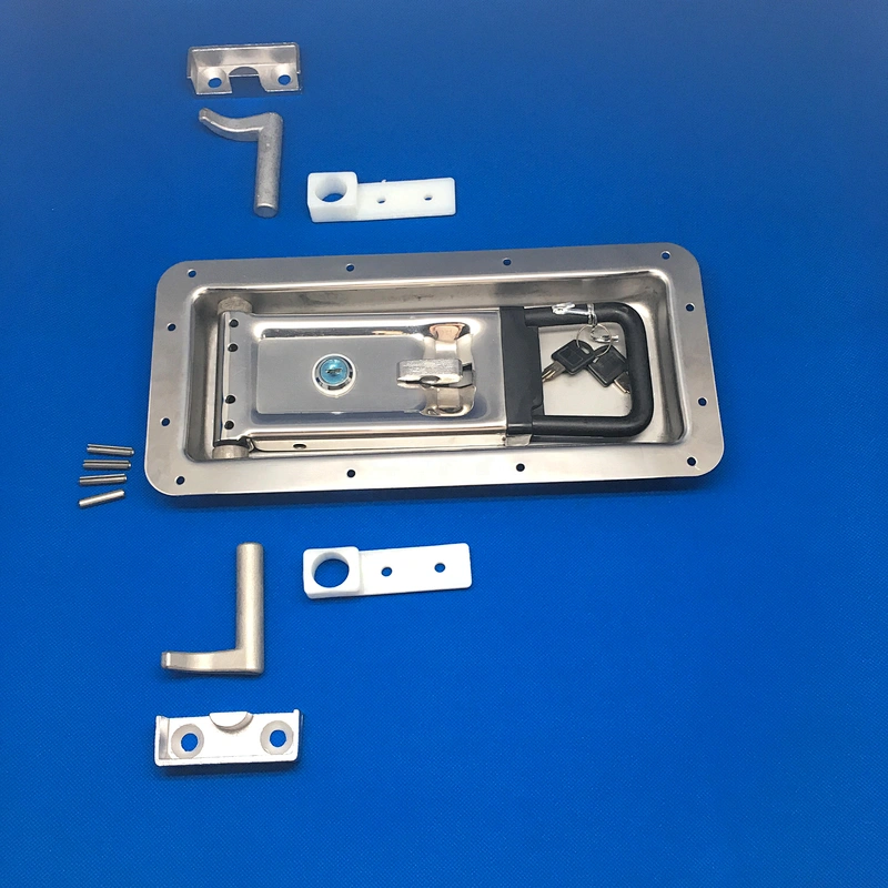 Recessed cam lock door handles light duty door lock for truck  refrigerated truck lock