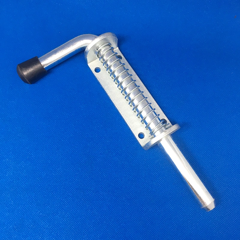 Trailer body heavy duty zinc plated spring bolt
