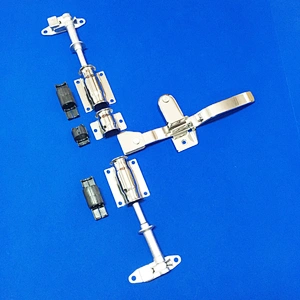 Shipping container parts truck body door lock