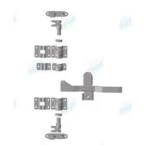 Good quality food truck door lock/door handle lock/refrigerator truck door lock parts
