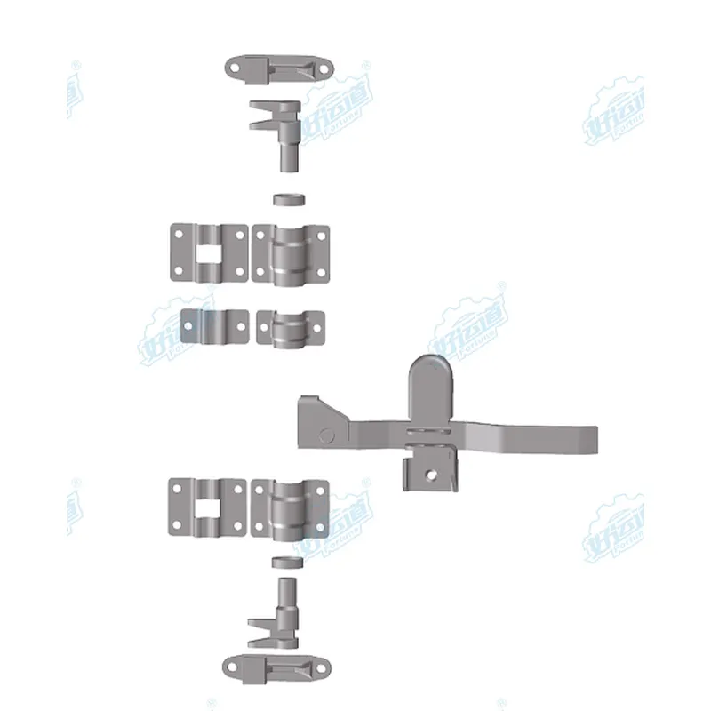 Good quality food truck door lock/door handle lock/refrigerator truck door lock parts