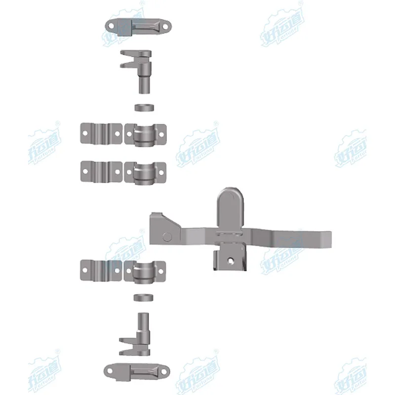 Cargo container door lock truck refrigerator van truck door locking system rear door lock for truck body