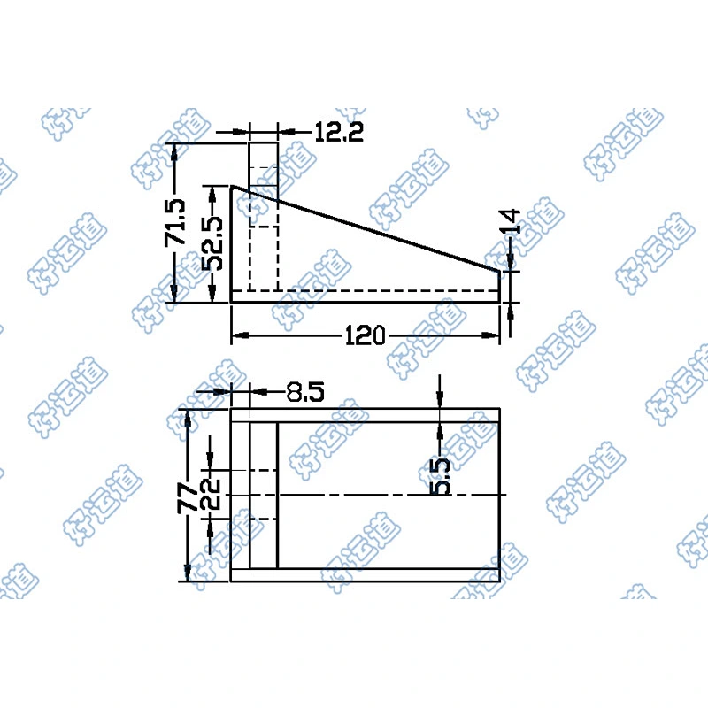 03227 Truck accessories cylinder bracket