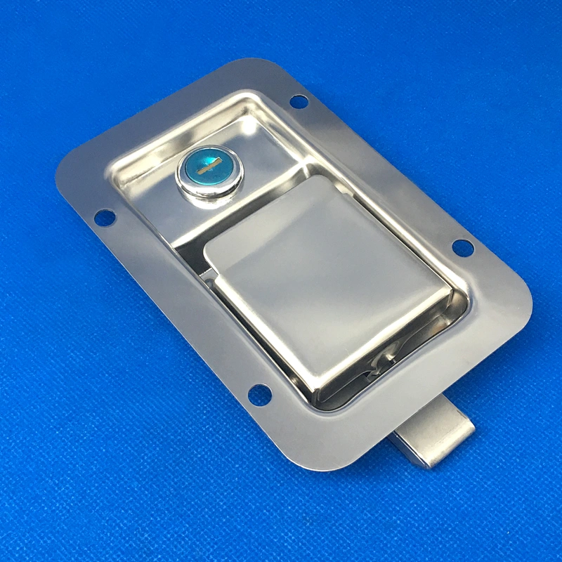 Stainless steel paddle handle lock latch for van trailer truck 03101