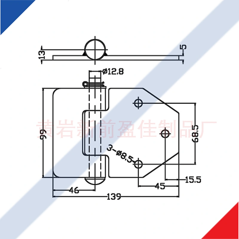 Electrical panel door hinge, Truck door hinge replacement