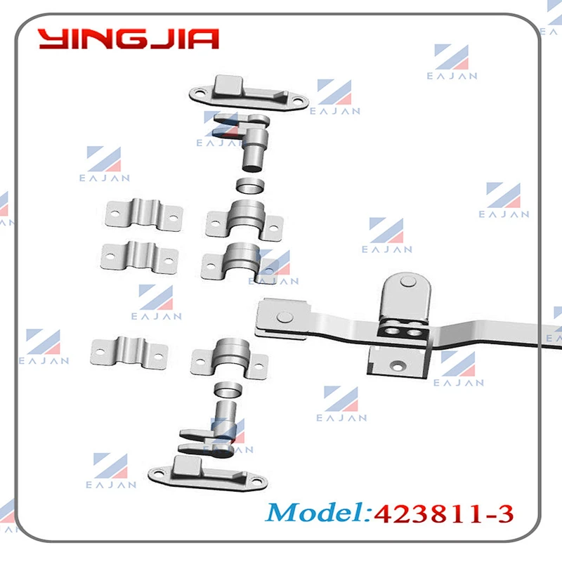 Cargo container door lock truck refrigerator van truck door locking system rear door lock for truck body