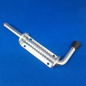 Trailer body heavy duty zinc plated spring bolt