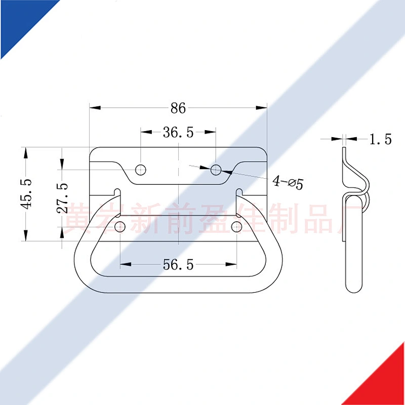 04406S Chest Handle