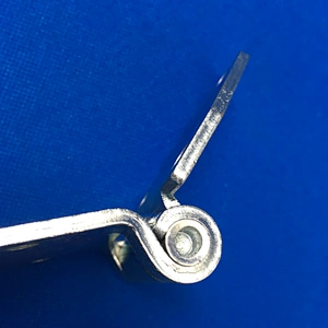 01142 Zinc plated hinge for truck bodi side door flat hinge