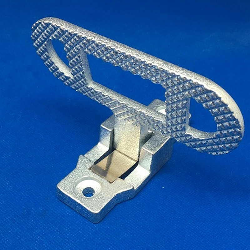 Steel folding step for truck car with mounting hardware 08609