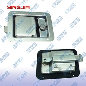 Folding t handle latch, Truck tool box lock, Panel latches flush