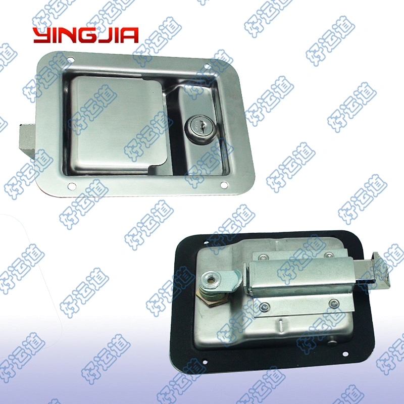 Folding t handle latch, Truck tool box lock, Panel latches flush