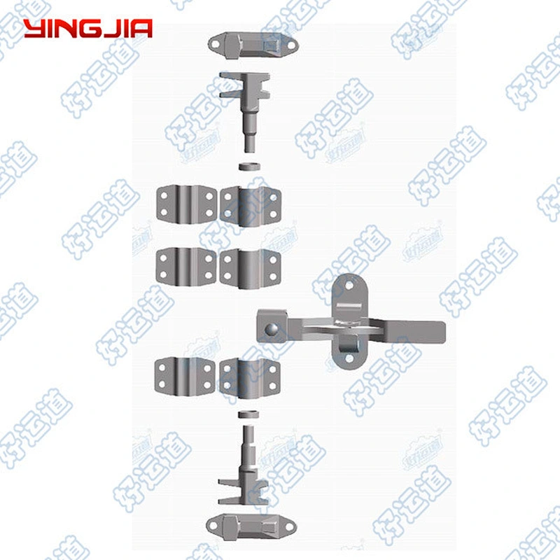 534224 Truck Parts Accessories Cargo Trailer Bar Truck Rear Door Lock