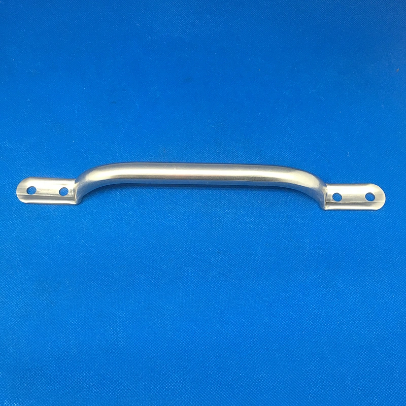 02502 Trailer door parts side door grab handle polished