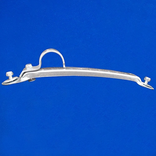 08499 Steel galvanized pipe rack, Fender bracket, Fixed frame