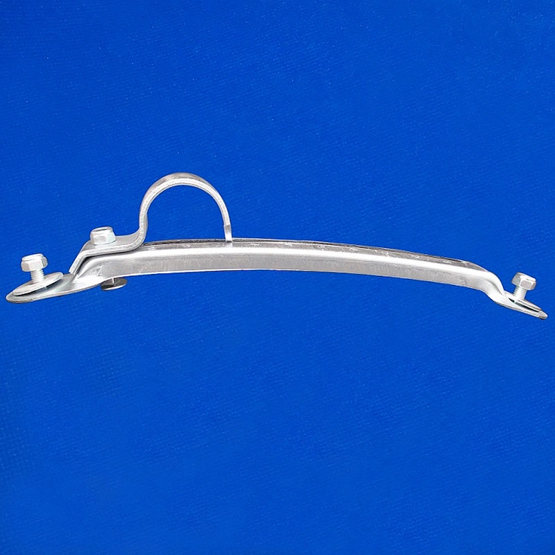 08499 Steel galvanized pipe rack, Fender bracket, Fixed frame