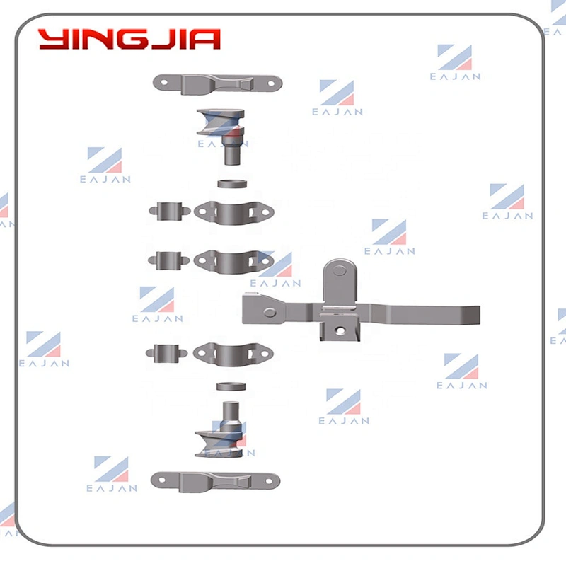 Galvanized Steel Side Board trailer locks