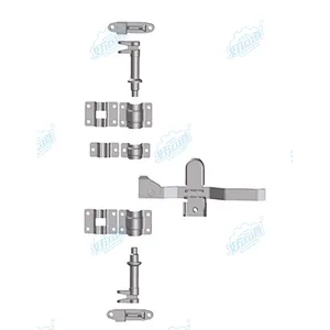 Casting Stainless Steel truck body rear door lock