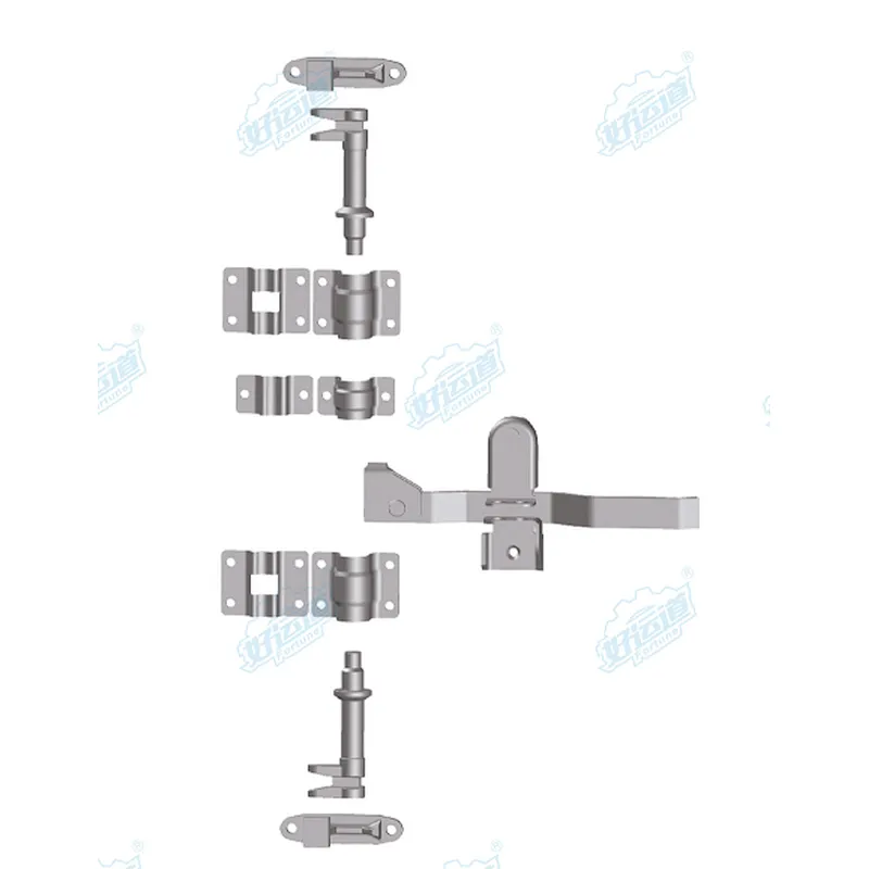 Casting Stainless Steel truck body rear door lock