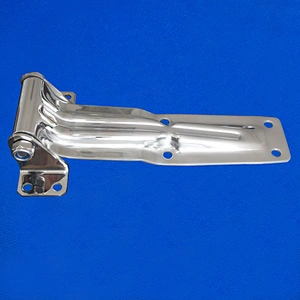 01126 Truck stainless steel polished hinge made in china