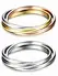 Triple Interlocked ring