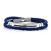 mens simple leather bracelet