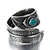 blue diamond ring