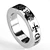 letter ring men