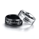 316l stainless steel finger ring