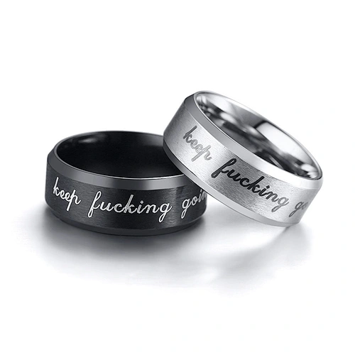 316l stainless steel finger ring