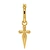 stainless steel cross earrings
