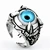 Blue Eye Rings