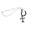 engraved cross pendant necklace