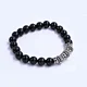 Onyx Stone Bead Bracelet