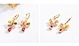 cubic zirconia luxury earrings