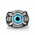 Blue Eye Rings