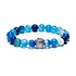Gemstone Agate Beads Bracelet