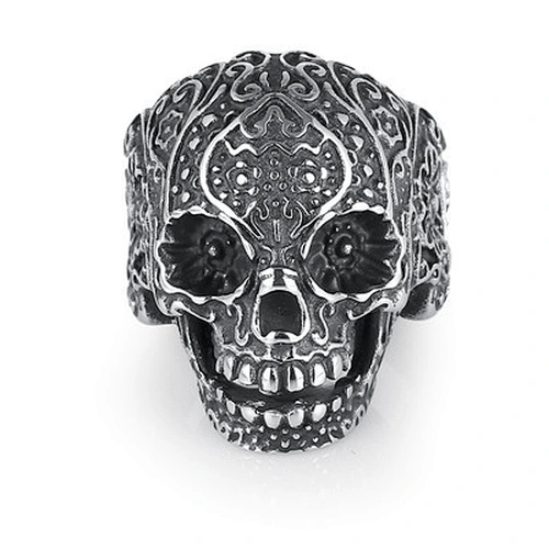 Mens Skull Ring