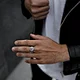 High quality men stainless steel ring