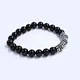 Onyx Stone Bead Bracelet