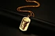 gold necklace