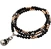 Fists Gold Black Pendant Necklace