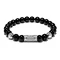 Black Agate Beads Bracelet