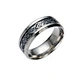 High Quality Golden Dragon Male Ring Stainless Steel Ring