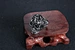  Double skull men ring