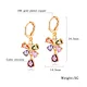cubic zirconia luxury earrings