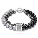 Stainless Steel Beaded Bracelet