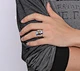  Gold stainless steel men's ring