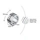 steel men's ring