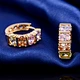 cubic zirconia earrings